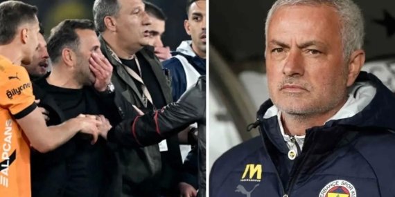 Jose Mourinho’nun Okan Buruk’a Müdahalesi Dünya Basınında Olay Oldu