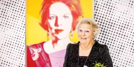Skandal! Andy Warhol’un Prenses Beatrix Tablosu Yanlışlıkla Çöpe Atıldı