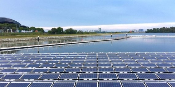 Yüzen PV testleri ile verimlilik hesabı daha kolay hale geliyor