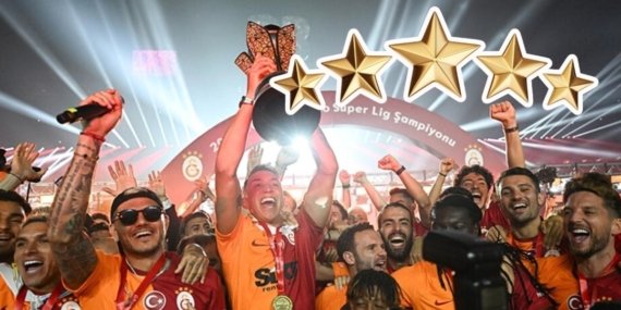 Galatasaray Taraftarını 5 Yıldız Heyecanı Sardı
