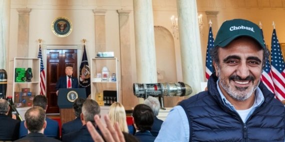 Hamdi Ulukaya Beyaz Saray’da: Trump’tan 1,7 Milyar Dolarlık Chobani Yatırımı İçin Teşekkür