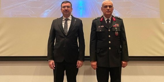 Jandarma personeli finansal güvenlik için eğitiliyor eğitimi tamamlayanlara dijital sertifika veriliyor