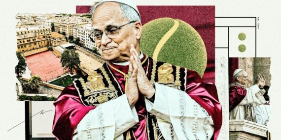 Papa Leo XIV Vatikan’da Tenis Tutkusunu Canlandırıyor