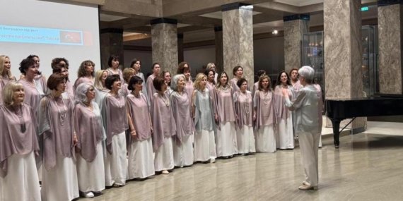 Sevda-Cenap And Vakfı’nın Kadınlar Korosu Belgrad’da Ayakta Alkışlandı