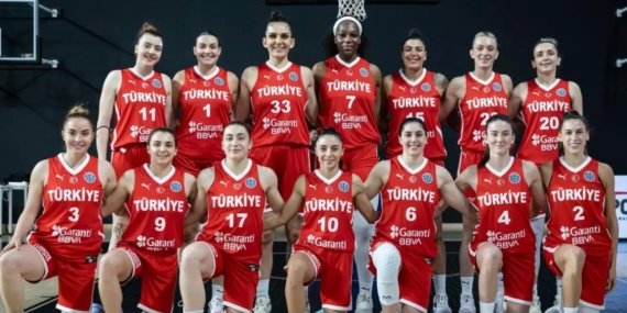 A Milli Kadın Basketbol Takımı’nın Avrupa Şampiyonası Kadrosu Belli Oldu