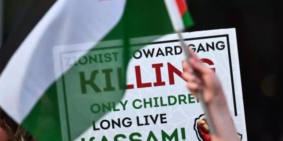 Ankara’da İsrail’in Madleen gemisi saldırısı protesto edildi