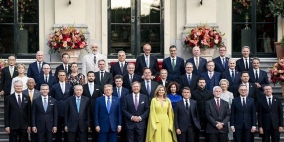 Erdoğan NATO Zirvesi İçin Hollanda’da Liderlerle Buluştu