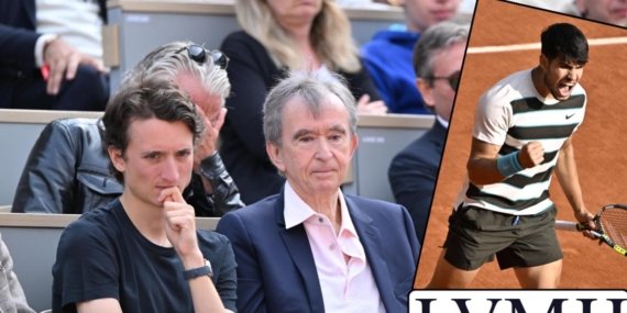 LVMH patronu, Paris’teki Grand Slam finalinde sporsever kimliğiyle öne çıktı