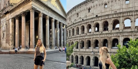 Pınar Sabancı Roma’da Tarihle İç İçe Bir Bayram Tatili Geçirdi