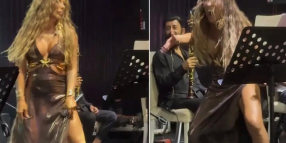 Selen Görgüzel’in sahnedeki ilginç dansı olay oldu! Sosyal medya ikiye bölündü