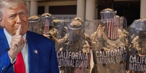 Trump: Geç kalsaydık Los Angeles yerle bir olurdu