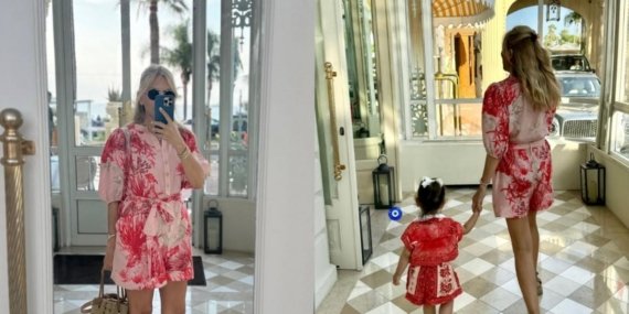 Arzu Sabancı ve torunu Arzu Alara’dan uyumlu stil buluşması