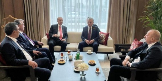 Cumhurbaşkanı Erdoğan Azerbaycan’da: EİT Zirvesi Liderleri Hankendi’de Buluştu