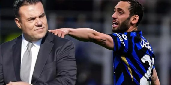 Dinçer Azaphan Hakan Çalhanoğlu iddialarına açıklık getirdi, transfer değil taziye ziyareti