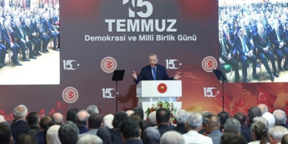 Erdoğan’dan 15 Temmuz mesajı: Bu millete iftira atanlar tarih önünde utançla anılacak