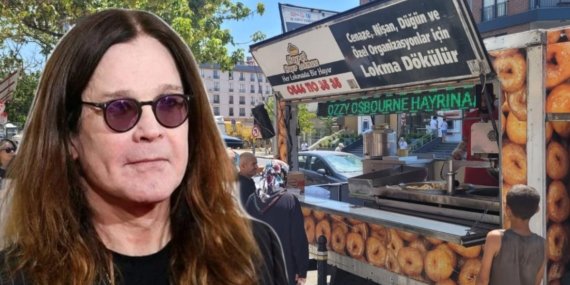 Maltepe’de Ozzy Osbourne’a lokmalı veda gören şaşkınlığını gizleyemedi