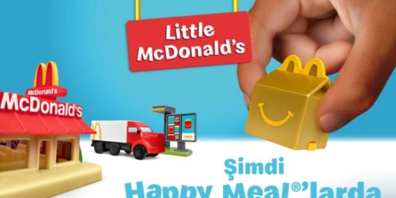 McDonald’s Türkiye’den Happy Meal Menüsüne Özel Oyuncak Serisi