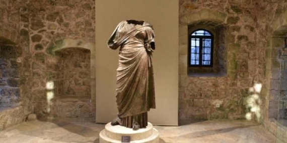 Muğla’nın Marmaris İlçesinde Antik Heykel Keşfi ve Koruma Süreci