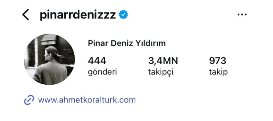 Pınar Deniz menajerini değiştirdi, sosyal medyada dikkat çeken hamle 1 Pınar Deniz menajerini değiştirdi, sosyal medyada dikkat çeken hamle