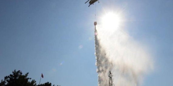 Saros Körfezi’ndeki Askeri Kampta Yangın Paniği! 10 Asker Hastaneye Kaldırıldı