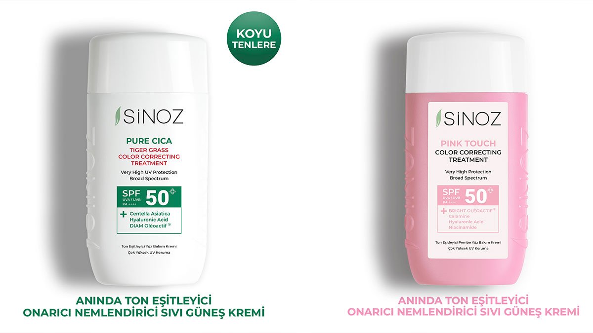 Cildinize Güneş Değsin Ama Zararı Değil! Sinoz’un Yeni Güneş Ürünleri Yaza Damga Vuruyor 1 Sinoz Tiger Grass ve Pink Touch