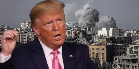 Trump’tan hem ateşkes hem timsah açıklaması! Gazze için tarih verdi, göçmenlere koşu dersi verdi