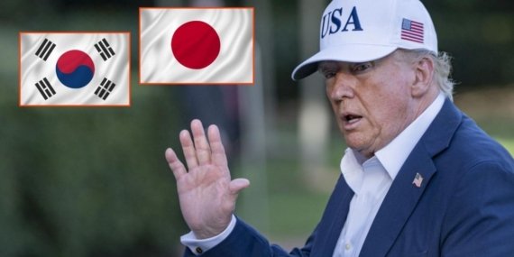 Trump’tan Japonya ve Güney Kore’ye ekonomik şok! Tüm ürünlere yüzde 25 tarife geliyor