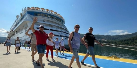 Türkiye kruvaziyer turizminde rekor kırıyor yılın ilk yarısında 490 gemi limanlara demir attı