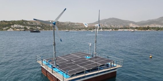 Bodrum Belediyesi Deniz Suyunu Güneş ve Rüzgar Enerjisiyle Arıtarak Tarihi Bir İlke İmza Attı