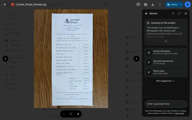 Google Drive Artık Görselleri de Okuyor! Gemini ile Yeni Bir Dönem Başladı 1 Google Drive Artık Görselleri de Okuyor! Gemini ile Yeni Bir Dönem Başladı