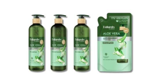 Naturals by Watsons Aloe Vera ile doğallık şimdi duşta, saçta, her adımda