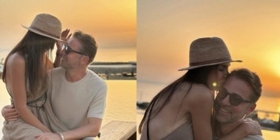 Neslişah Alkoçlar’dan Eşi Engin Altan Düzyatan ile Tatilden Aşk Dolu Kareler