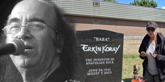 Seyyal Taner, Erkin Koray’ın mezarını ziyaret etti: Huzurla uyu