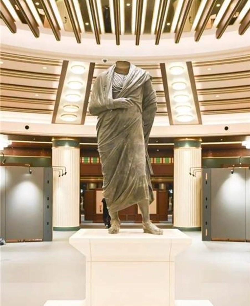 Türkiye'ye dönen Marcus Aurelius heykelinin ilk durağı Beştepe 1 Uluslararası Arkeoloji Sempozyumu ve Kültürel Mirasın Güçlendirilmesi