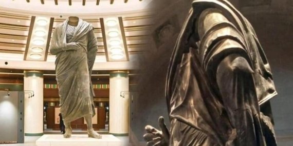 Türkiye’ye dönen Marcus Aurelius heykelinin ilk durağı Beştepe