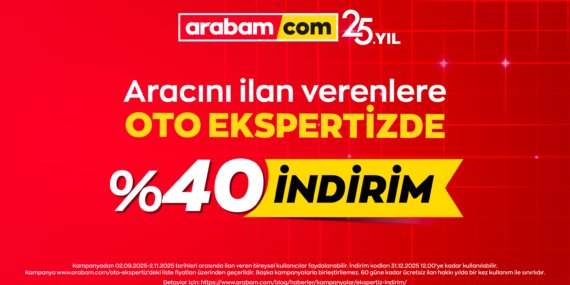 arabam.com’dan Araba Sahiplerine Fırsat! İlan Verenlere Oto Ekspertizde %40 İndirim