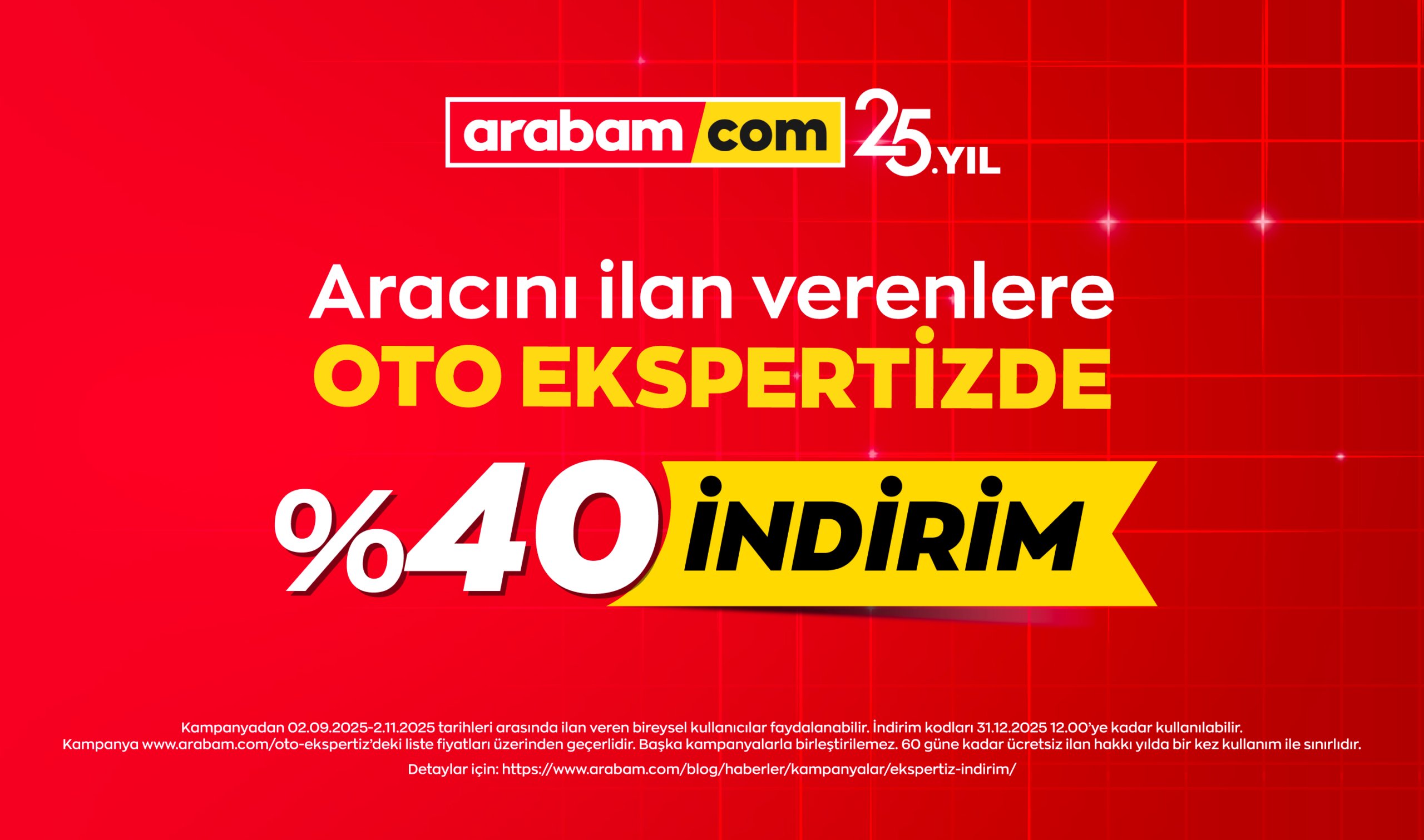arabam.com’dan Araba Sahiplerine Fırsat! İlan Verenlere Oto Ekspertizde %40 İndirim 2 Basin gorseli