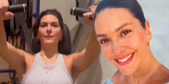 Bergüzar Korel’in Spor Günlüğü: Antrenman Anları ve Hafif Mizah Dolu Paylaşımları