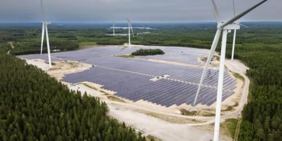 İsveç, 89 MW’lık İlk Hibrit Rüzgar ve Güneş Enerjisi Projesini Hayata Geçirdi