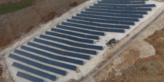 Dikili Belediyesi 1.4 MW Güneş Enerji Santralinde Sona Yaklaştı