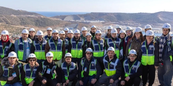 Akkuyu Nükleer Santrali genç mühendis adaylarını ağırladı