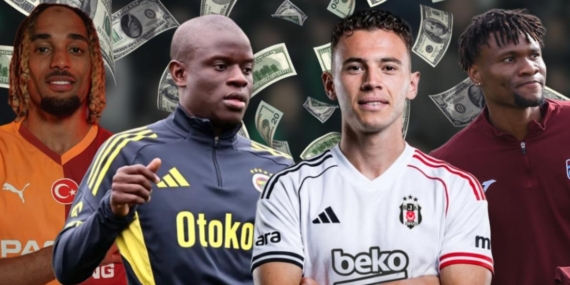 Dört Büyükler Ara Transferde 95 Milyon Euroyu Sahaya İndirdi