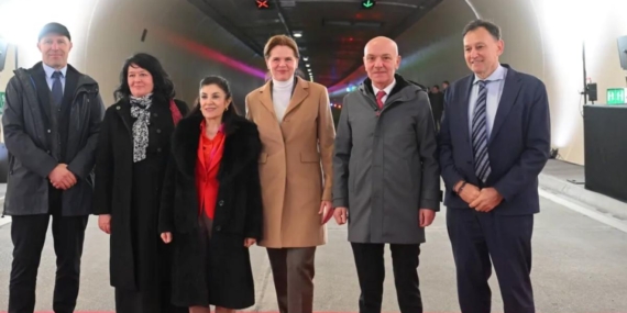 Türk imzası Avrupa’nın kalbinde! Karavanke Tüneli trafiğe açıldı