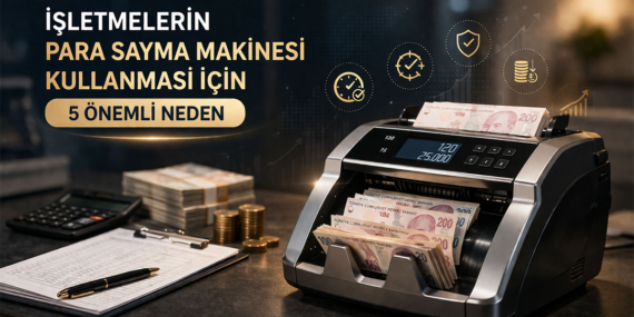 Para Sayma Makinelerinin Sağladığı 5 Fayda: İşletmeler Neden Vazgeçemiyor?