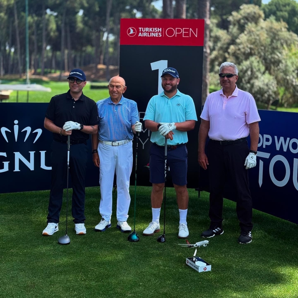 Kavacık’ta Zeki Sever İmzalı Yeni Ofis Projesi 5 Zeki Sever & Nihat Özdemir & Jordan Smith & Kordan Kurtoğlu – Turkish Airlines Golf Open 2026
